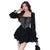 Gothic Mini Dress with Bold Bodice Panel - Sexy and Stylish from NSE Imports #4.