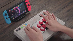 8BitDo Arcade Stick: Turbo & Macro Functions. Bluetooth, 2.4G and USB Wired Connectivity for Switch & Windows PC from NSE Imports #17.