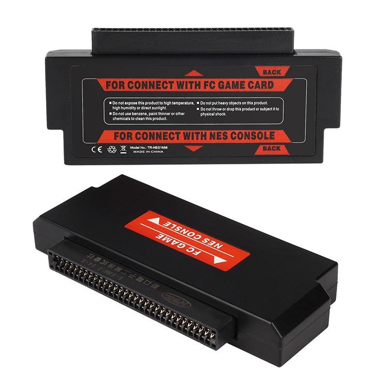 60 to 72 Pin FC to NES Converter for Nintendo NES Console Play Famicom  Games On Your NES