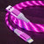 7A 100W Flowing Light LED USB Cable for USB-C Micro USB great for Samsung, Xiaomi, Google, GoPro and more... from NSE Imports #19.