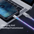 7A 100W Flowing Light LED USB Cable for USB-C Micro USB great for Samsung, Xiaomi, Google, GoPro and more... from NSE Imports #7.