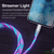 7A 100W Flowing Light LED USB Cable for USB-C Micro USB great for Samsung, Xiaomi, Google, GoPro and more... from NSE Imports #8.