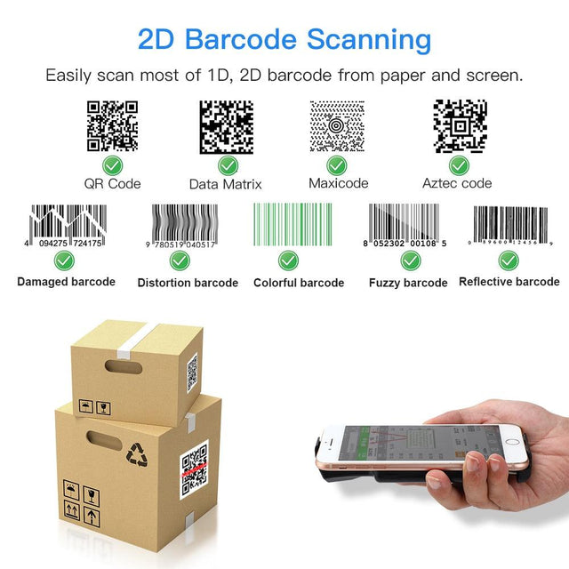 Eyoyo EY-017 2D Clip-On QR/Barcode Scanner: Turn Your Phone Into a Powerful POS or Inventory Management Tool from NSE Imports #5.