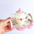 Kids Chunky Wooden Strawberry Themed Tea Party For Two: Pretend Play Toys Tea Set For Ages 3+ from NSE Imports #26.