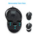 Delux M618BU Vertical Ergonomic Mouse: Wired mouse with palm rest and 6 buttons from NSE Imports #6.