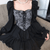 Gothic Mini Dress with Bold Bodice Panel - Sexy and Stylish from NSE Imports #14.