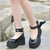 Angel Wing Platform Shoes: Wings on your feet and chunky soles for a unique look from NSE Imports #12.