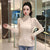 Asymmetric Ribbed Turtleneck Women's Sweater: Slim Look with Large Faux Buttons from NSE Imports #2.