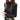 Thumbnail for Asymmetric Ribbed Turtleneck Women's Sweater: Slim Look with Large Faux Buttons from NSE Imports #39.