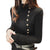 Asymmetric Ribbed Turtleneck Women's Sweater: Slim Look with Large Faux Buttons from NSE Imports #39.