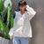 Big Lace Collar Cardigan Women's Cardigan Turn Down Collar Sweater Jacket Loose Elegant Ladies Cardigan Cute Frilly Kawaii from NSE Imports #11.