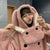 Bunny Rabbit Ear Fleece Women's Hoodie and Bag Cute Long Sleeve Girls Hoodie Kawaii Animal Harajuku from NSE Imports #14.