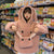 Bunny Rabbit Ear Fleece Women's Hoodie and Bag Cute Long Sleeve Girls Hoodie Kawaii Animal Harajuku from NSE Imports #10.