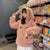 Bunny Rabbit Ear Fleece Women's Hoodie and Bag Cute Long Sleeve Girls Hoodie Kawaii Animal Harajuku from NSE Imports #11.