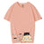 Cats and Fish Cotton Short Sleeve Mens Tee Casual Tee O-Neck Cool Cartoon Japanese Style Kitten Drool S-6XL Daily Tee from NSE Imports #8.