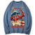 Crab Attack Long Sleeve Sweatshirt for Men - Japanese Sci-Fi Horror Movie Inspired Monster Humorous Funny Gift from NSE Imports #15.