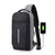 Crossbody Anti-theft USB Charging Shoulder Chest Bag Waterproof great for iPad or Android Tablet Men's Shoulder Bag Men's Backpack from NSE Imports #12.