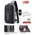 Crossbody Anti-theft USB Charging Shoulder Chest Bag Waterproof great for iPad or Android Tablet Men's Shoulder Bag Men's Backpack from NSE Imports #4.