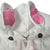 Cute Bunny Rabbit Women's Hoodie: Face and ears on the hood make this casual top fun from NSE Imports #10.