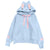 Cute Bunny Rabbit Women's Hoodie: Face and ears on the hood make this casual top fun from NSE Imports #5.