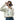 Thumbnail for Cute Cloud Print Women's Jumper: 3D effect contrasting clouds from NSE Imports #2.
