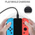 Grip Handle for Nintendo Switch With Charging Function: Play and Charge, Great For Long Games from NSE Imports #5.