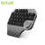 Delux T11 Mini Keyboard With Smart Dial: Mechanical Keyboard with Customisable Keys, Ideal for Creators and Gamers from NSE Imports #1.