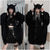 Devil Horn Zip Up Hooded Jacket: Gothic Rock Fashion from NSE Imports #4.