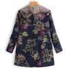 Thumbnail for Floral Canvas Style Women's Coat: Bold Print with a fluffy inner lining from NSE Imports #10.