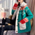 Fluffy Collar Christmas Women's Cardigan: Bold Xmas print for those colder months from NSE Imports #19.