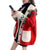 Fluffy Collar Christmas Women's Cardigan: Bold Xmas print for those colder months from NSE Imports #4.