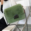 Thumbnail for Fluffy Faux Fur Shoulder Bag: Suitable for everyday or those special occasions from NSE Imports #4.