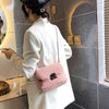 Thumbnail for Fluffy Faux Fur Shoulder Bag: Suitable for everyday or those special occasions from NSE Imports #24.