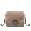 Thumbnail for Fluffy Faux Fur Shoulder Bag: Suitable for everyday or those special occasions from NSE Imports #2.