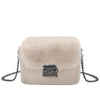 Thumbnail for Fluffy Faux Fur Shoulder Bag: Suitable for everyday or those special occasions from NSE Imports #21.