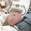 Thumbnail for Fluffy Faux Fur Shoulder Bag: Suitable for everyday or those special occasions from NSE Imports #41.