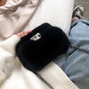 Thumbnail for Fluffy Faux Fur Shoulder Bag: Suitable for everyday or those special occasions from NSE Imports #45.