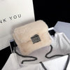 Thumbnail for Fluffy Faux Fur Shoulder Bag: Suitable for everyday or those special occasions from NSE Imports #52.