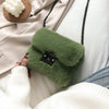 Thumbnail for Fluffy Faux Fur Shoulder Bag: Suitable for everyday or those special occasions from NSE Imports #56.