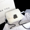 Thumbnail for Fluffy Faux Fur Shoulder Bag: Suitable for everyday or those special occasions from NSE Imports #57.