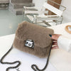 Thumbnail for Fluffy Faux Fur Shoulder Bag: Suitable for everyday or those special occasions from NSE Imports #61.