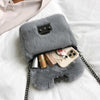 Thumbnail for Fluffy Faux Fur Shoulder Bag: Suitable for everyday or those special occasions from NSE Imports #10.