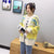 Geometric Pattern with Hearts Women's Cardigan: Bright, Colourful, with Pockets. Great Casual Wardrobe Item from NSE Imports #52.