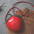 Giant Apple Crossbody Zipped Shoulder Bag PU Leather Kawaii Harajuku Cute Fun Fruit Handbag Red Green Woman Girl Apple Leaf from NSE Imports #13.