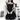 Thumbnail for Gothic Rock Short Sleeve Corset Top with Lace and Ribbon Details: A Must-Have for Goth Fashionistas from NSE Imports #22.