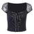 Gothic Rock Short Sleeve Corset Top with Lace and Ribbon Details: A Must-Have for Goth Fashionistas from NSE Imports #5.