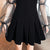 Puff Sleeve Mini Dress: Velvet pleated skirt, mesh puff sleeves, can be worn on or off the shoulder from NSE Imports #28.