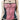 Thumbnail for Gothic Spiderweb Net Mesh Panel Camisole: Lace Trim and Bow Detail Pink, White and Red from NSE Imports #6.