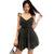 Spaghetti Strap Camisole Dress: Tulle mesh mini dress, for summer, parties, and any occasion from NSE Imports #1.