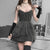 Spaghetti Strap Camisole Dress: Tulle mesh mini dress, for summer, parties, and any occasion from NSE Imports #23.